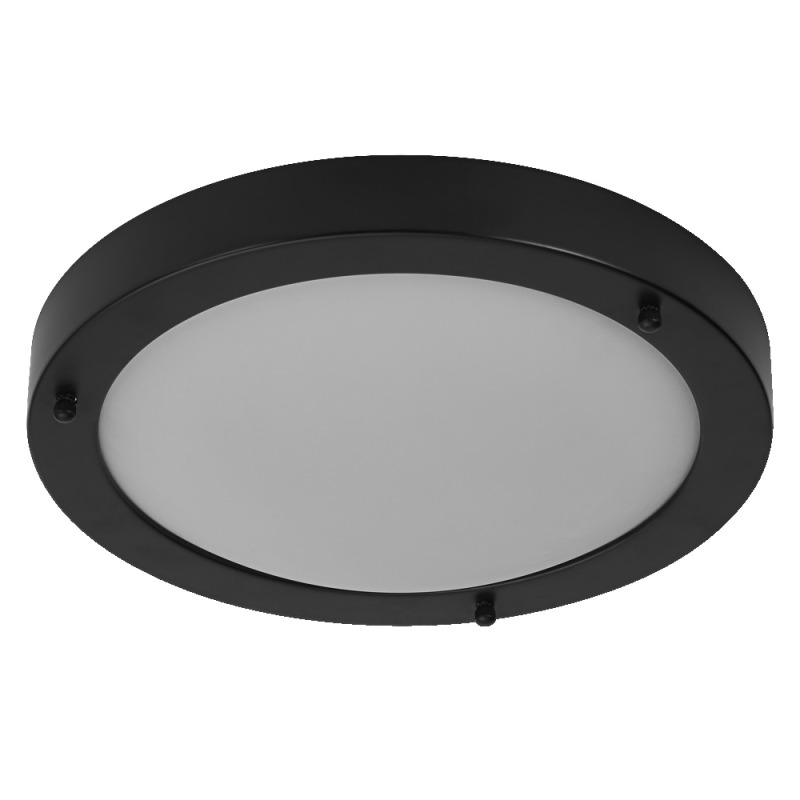 LED svítidlo koupelnové OSRAM BATH CLASSIC ROUND 31CM IP44 E27 BK