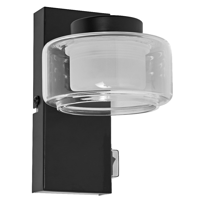 LED svítdlo koupelnové OSRAM ORBIS FLAME 5.5W CLICKCCT IP44 BK  OSRAM