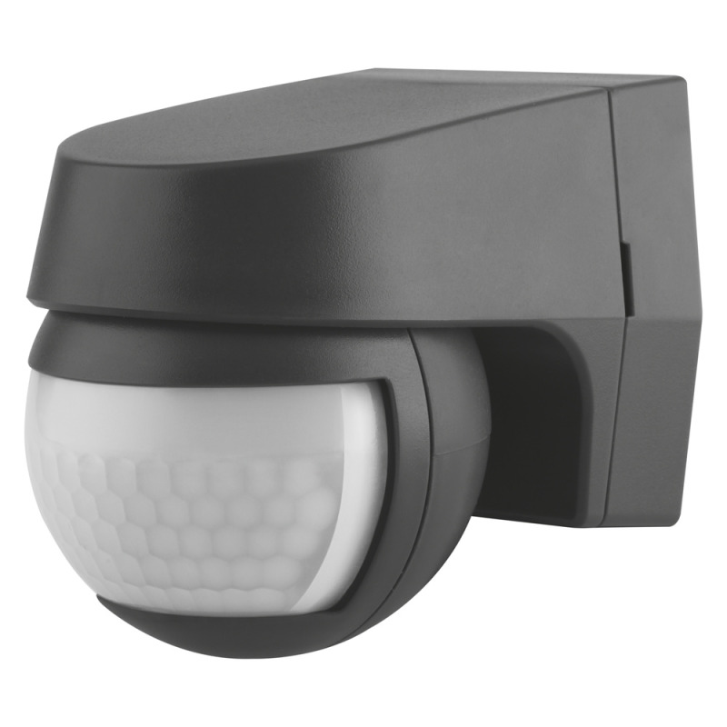 Detektor pohybu OSRAM SENSOR WALL 110DEG, IP44, přisazený, černá