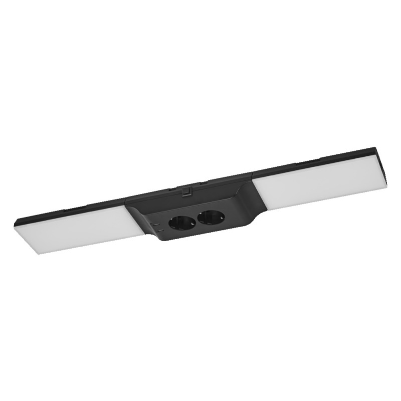 LED svítidlo podlinkové OSRAM UNDERCABINET SOCKET FLKIT830DUSBBK