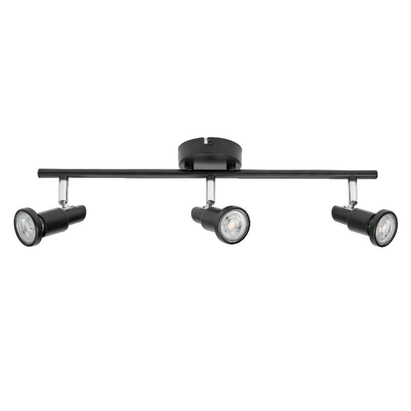 Svítidlo bodové OSRAM LED SPOT 3X3.4W 927 GU10 BK