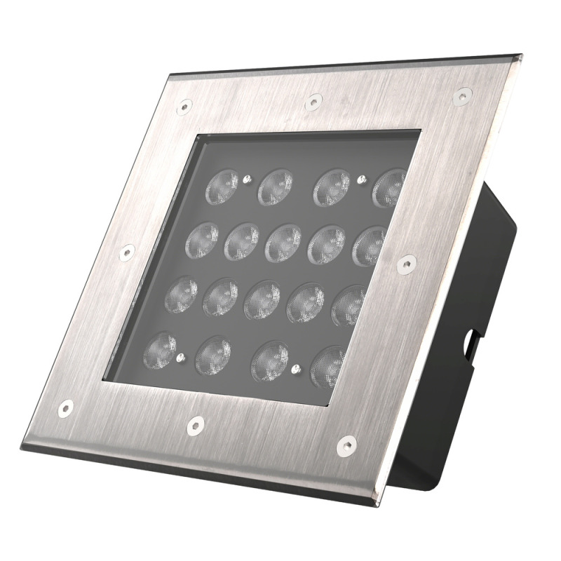 LED reflektor LEDVANCE AR ING SQ V 18W 840 SYM45 BK ON