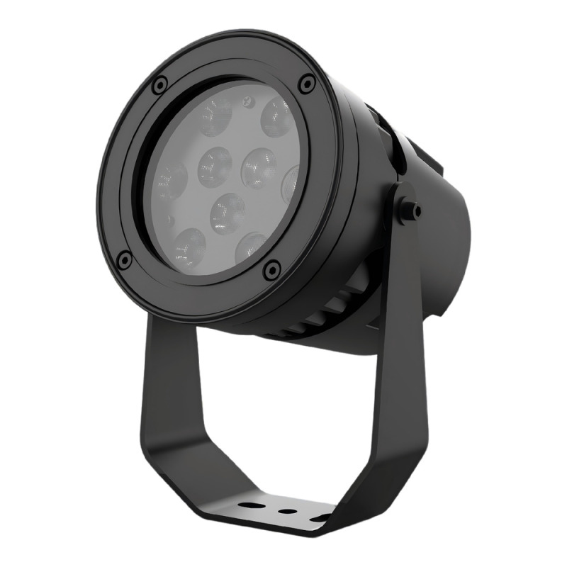 LED reflektor LEDVANCE AR FLO RD V 18W 830 SYM45 BK ON
