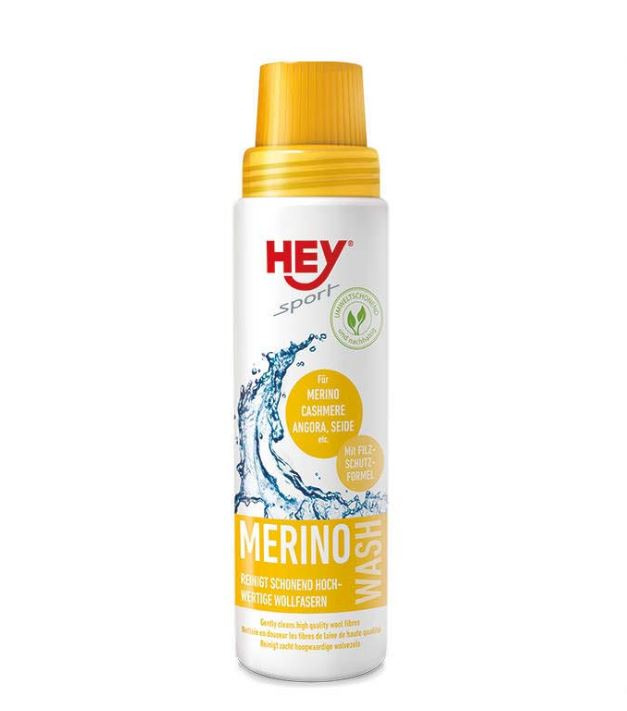 HEY SPORT HEY MERINO WASH - 250ml, prací prostředek na vlnu merino a bambus