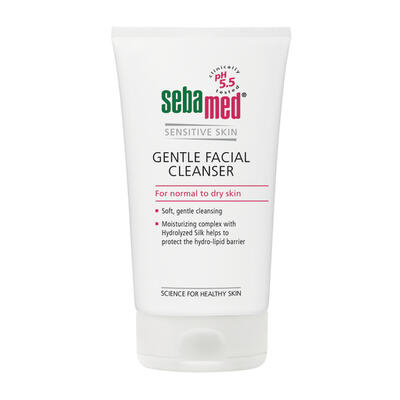 Sebamed Sensitive Skin velmi jemná mycí emulze na obličej 150 ml