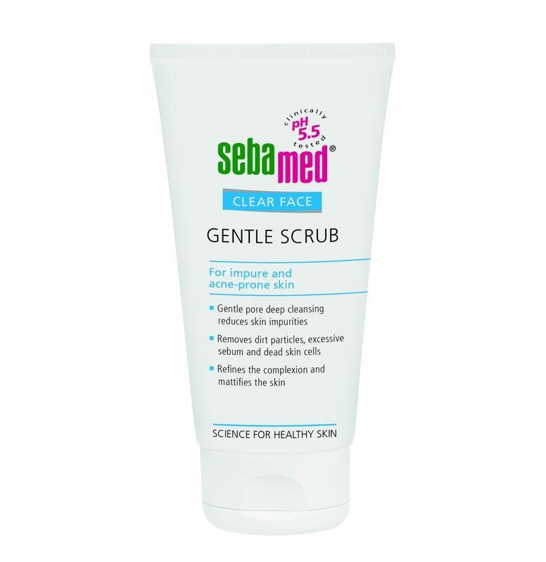 Sebamed Clear Face jemný pleťový peeling 150 ml