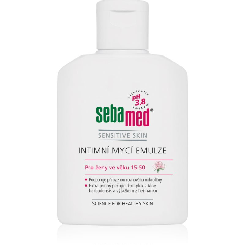 Sebamed Wash Intimate emulze pro intimní hygienu pH 3,8 50 ml