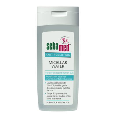 Sebamed Anti-pollution Micelární voda pro mastnou a smíšenou pleť 200 ml