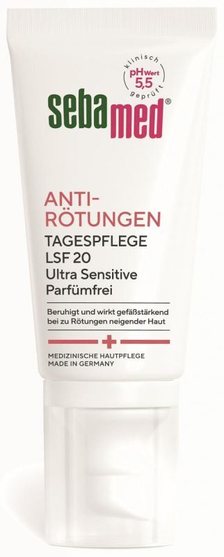 Sebamed Lehký denní krém SPF 20 Anti-Redness (Day Cream) 50 ml