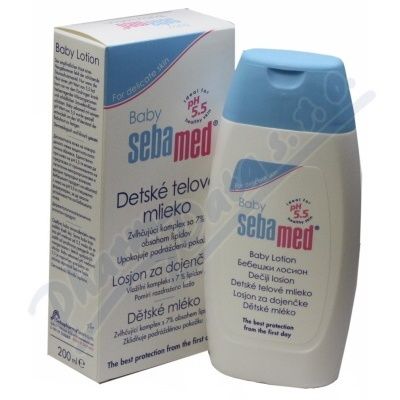 Sebamed Baby Care hydratační tělové mléko 200 ml