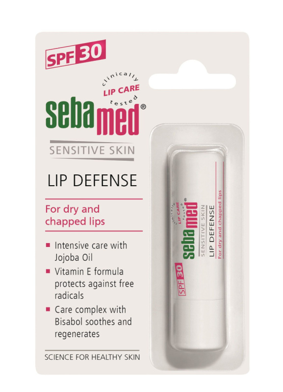 Sebamed Face Care regenerační balzám na rty s UVA a UVB filtry 4,7 g