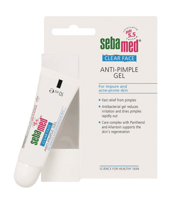 Sebamed Clear Face gel proti akné 10 ml