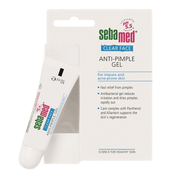 Sebamed Clear Face gel proti akné 10 ml