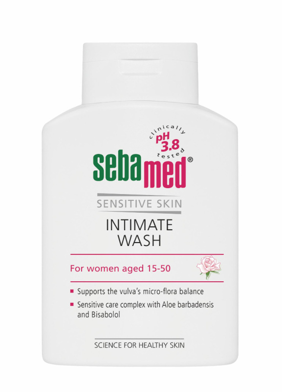 Sebamed Wash Intimate emulze pro intimní hygienu pH 3,8 200 ml