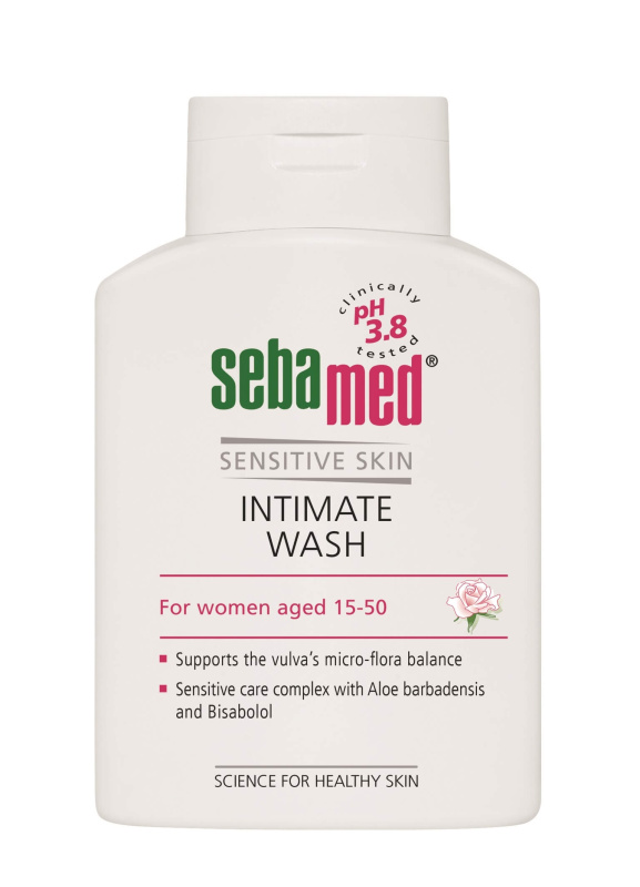 Sebamed Wash Intimate emulze pro intimní hygienu pH 3,8 200 ml