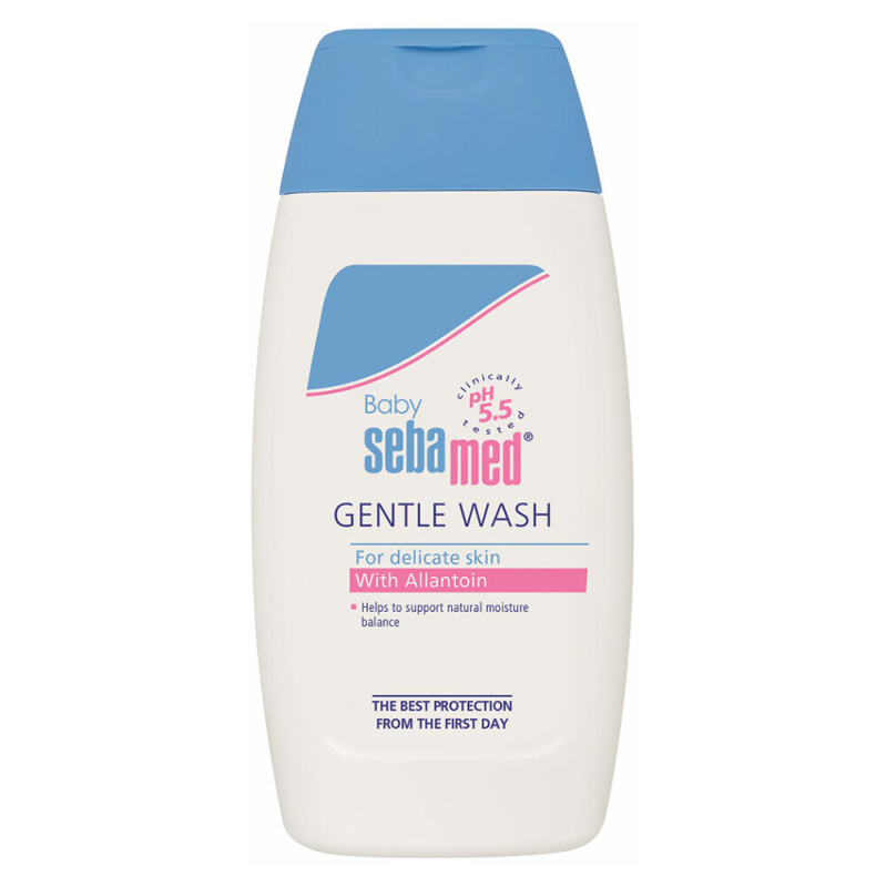 Sebamed Baby Wash velmi jemná mycí emulze na tělo a vlasy 200 ml