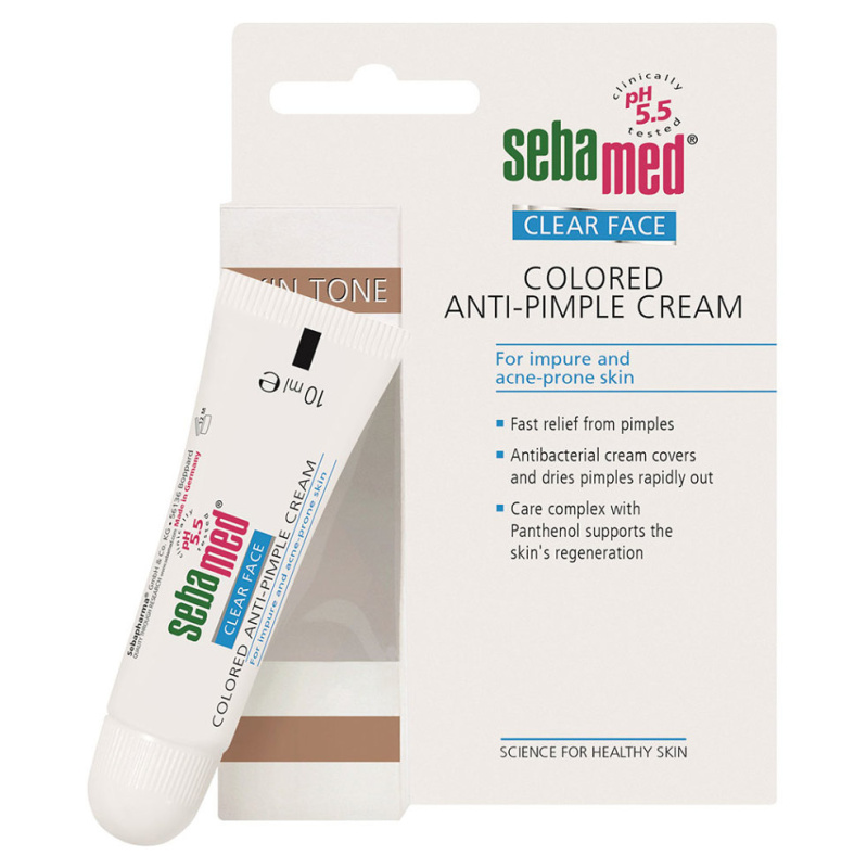 Sebamed Clear Face tónovací krém proti akné 10 ml