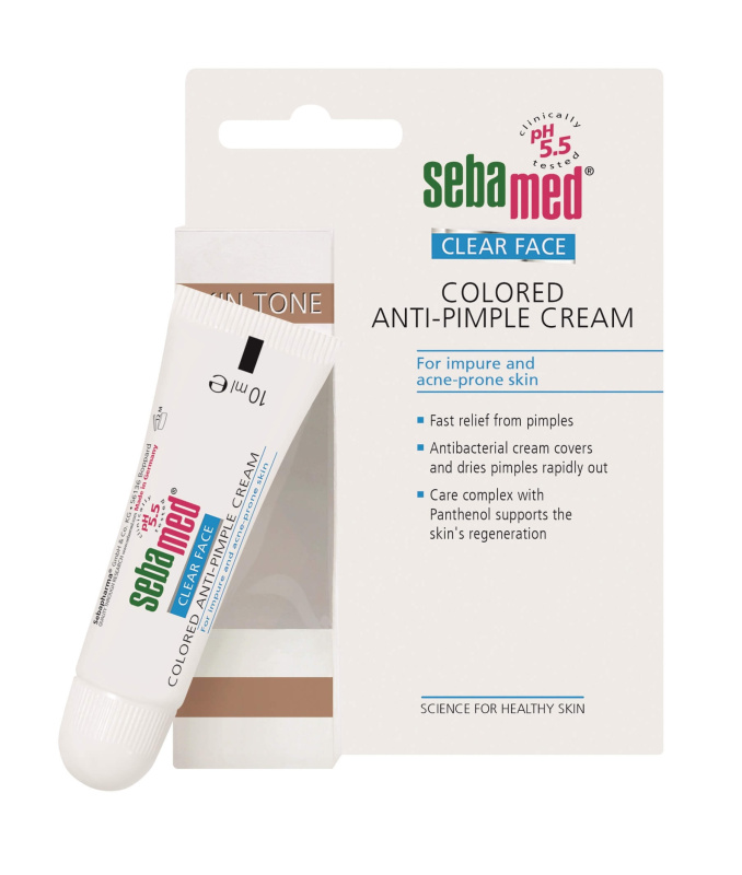 Sebamed Clear Face tónovací krém proti akné 10 ml