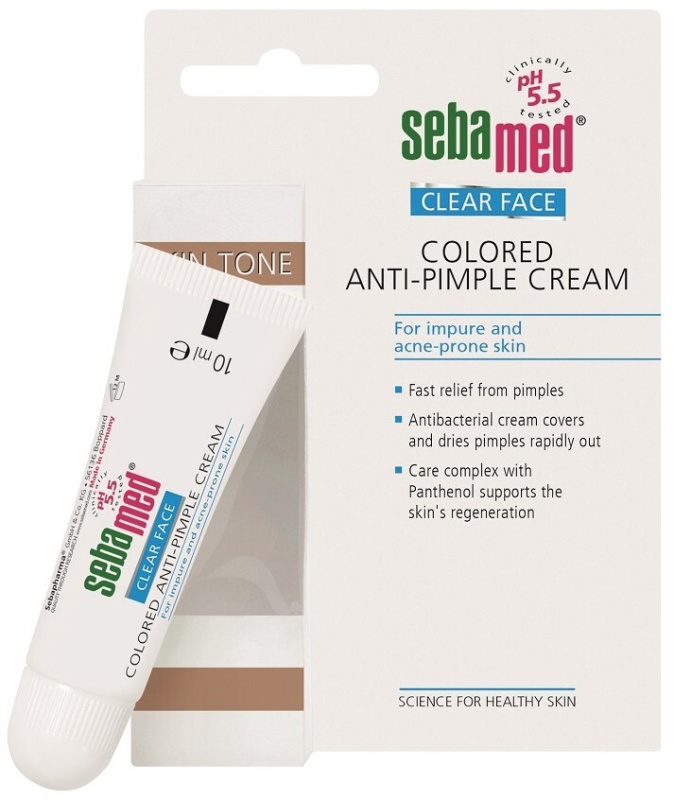 Sebamed Clear Face tónovací krém proti akné 10 ml