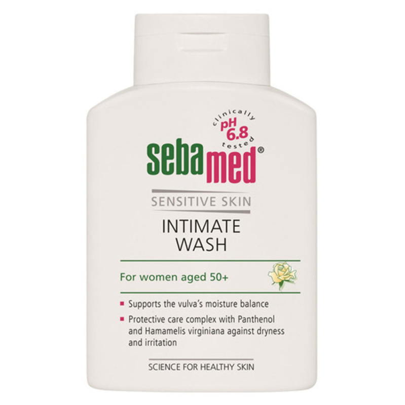 Sebamed Wash emulze pro intimní hygienu v období menopauzy pH 6,8 200 ml