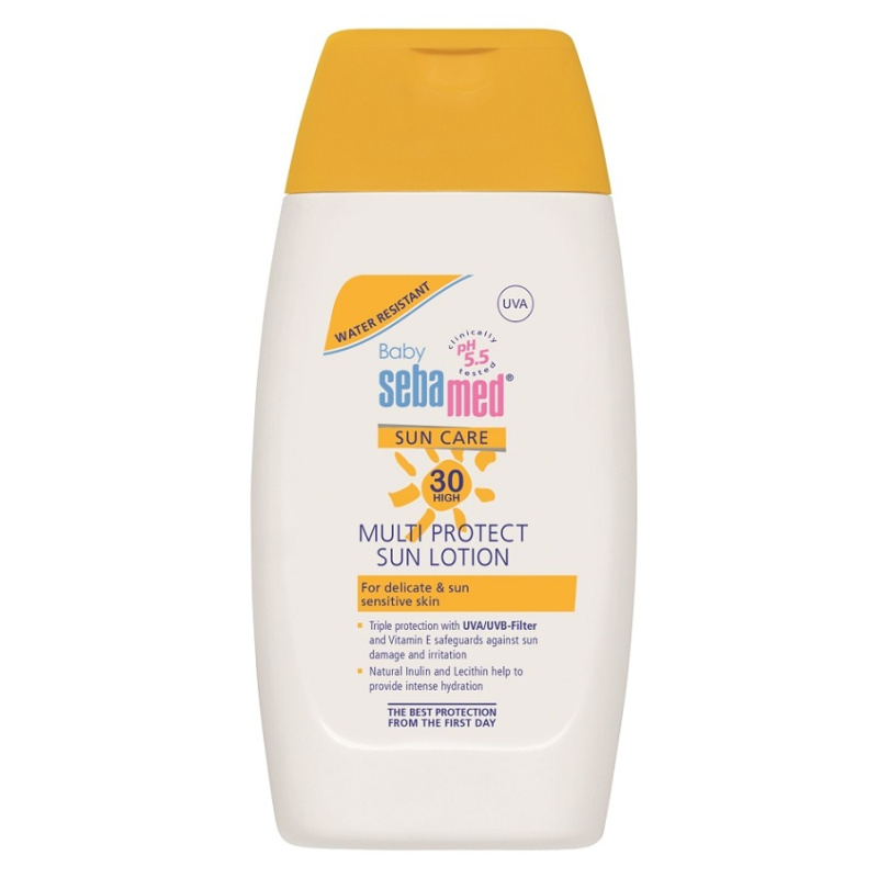 Sebamed Baby Sun opalovací mléko pro děti SPF 30 200 ml