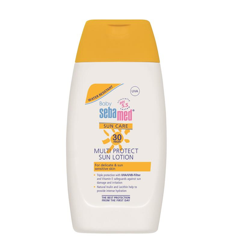 Sebamed Baby Sun opalovací mléko pro děti SPF 30 200 ml