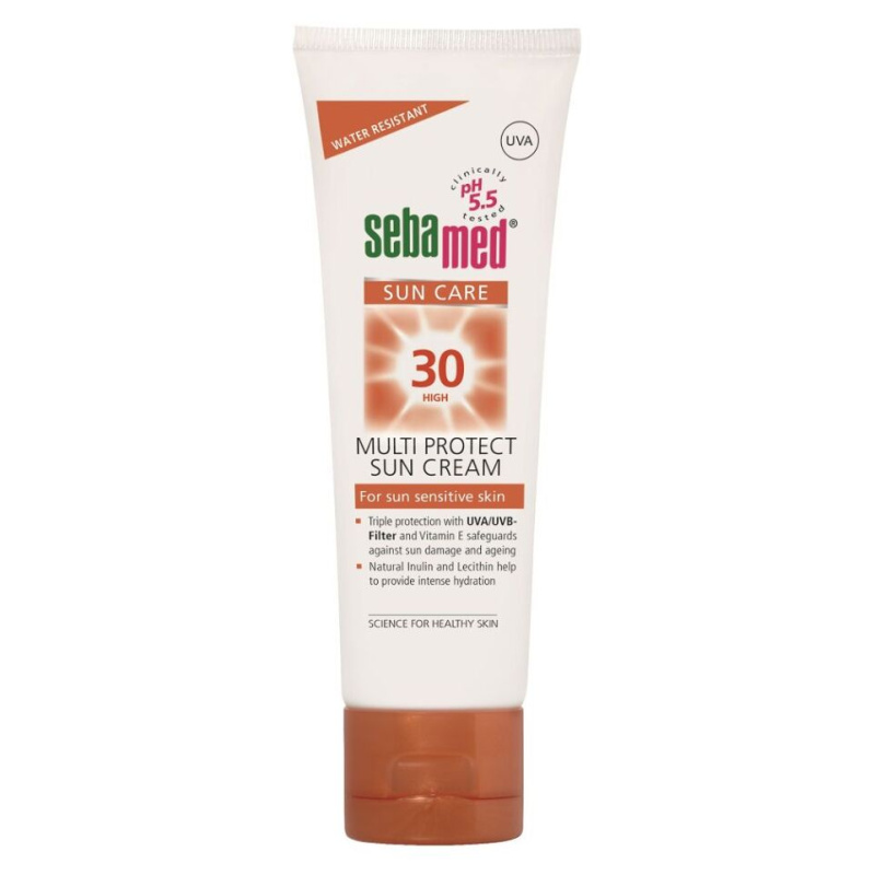 Sebamed Sun Care Multi Protect Sun Cream opalovací krém SPF 30 75 ml