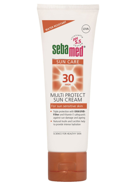 Sebamed Sun Care Multi Protect Sun Cream opalovací krém SPF 30 75 ml