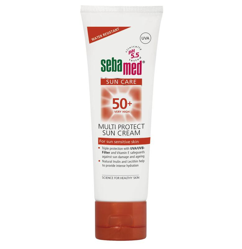Sebamed Sun Care Multi Protect mléko na opalování SPF 50+ 75 ml