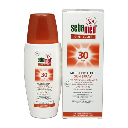 Sebamed Sun Care Multi Protect Sun Spray opalovací sprej pro citlivou pokožku SPF 30 150 ml