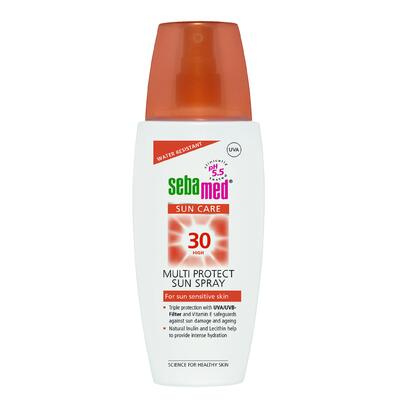 Sebamed Sun Care Multi Protect Sun Spray opalovací sprej pro citlivou pokožku SPF 30 150 ml