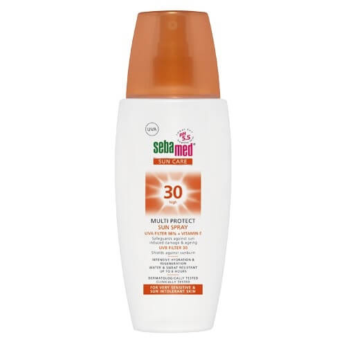 Sebamed Sun Care Multi Protect Sun Spray opalovací sprej pro citlivou pokožku SPF 30 150 ml