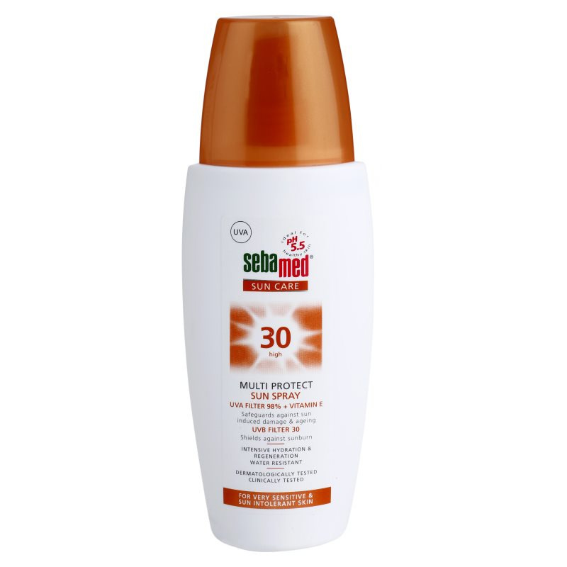 Sebamed Sun Care Multi Protect Sun Spray opalovací sprej pro citlivou pokožku SPF 30 150 ml