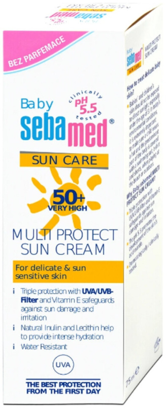 Sebamed Baby Sun dětský krém na opalování 75 ml