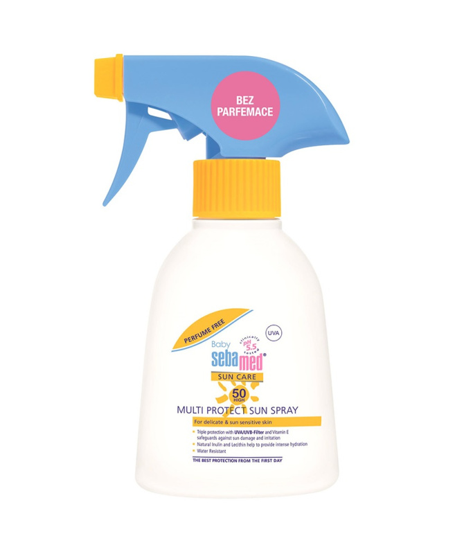 SEBAMED DĚTSKÝ OPALOVACÍ SPRAY OF 50 BEZ PARFÉMU 200 ml