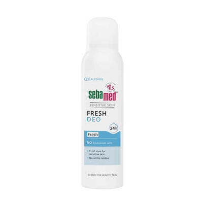 Sebamed Body Care deodorant bez alkoholu a obsahu hliníku Fresh 150 ml