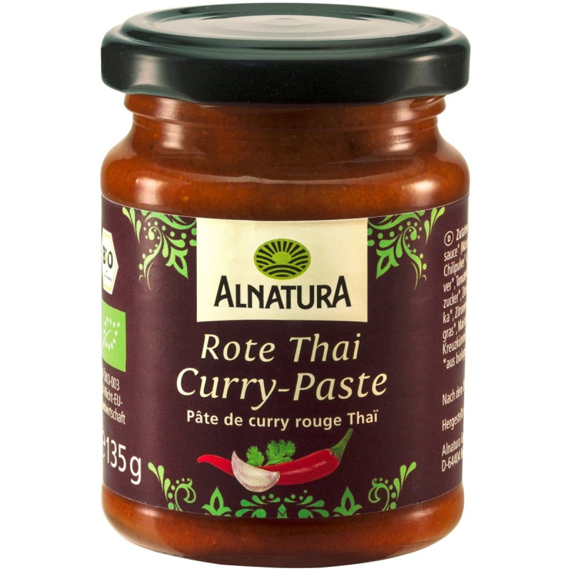 Alnatura BIO Thai Curry Paste Červená kari pasta