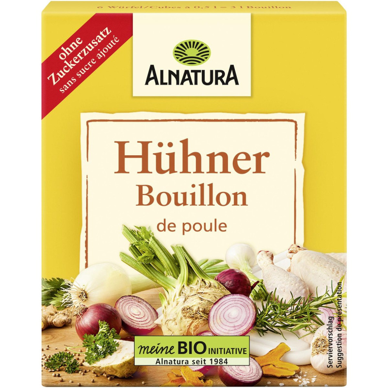 Alnatura BIO Kuřecí bujón v kostce