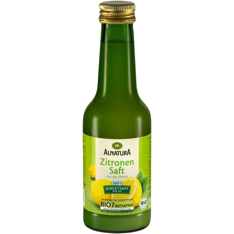 Alnatura BIO Citronová šťáva sklo