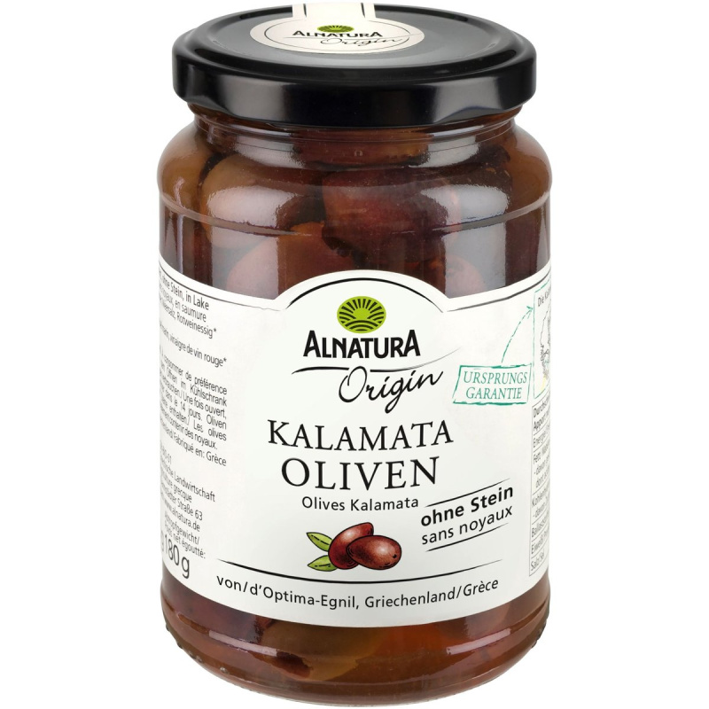 Alnatura BIO Olivy Kalamata bez pecky