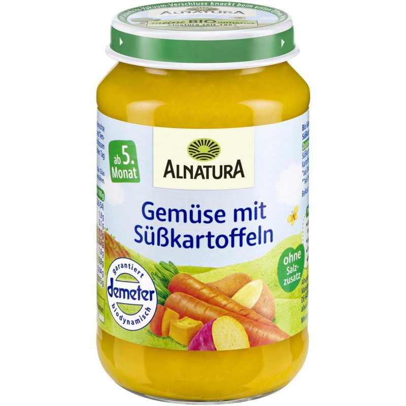 Alnatura BIO Příkrm se zeleninou a batáty