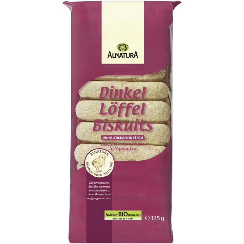 Alnatura BIO Piškoty špaldové dlouhé