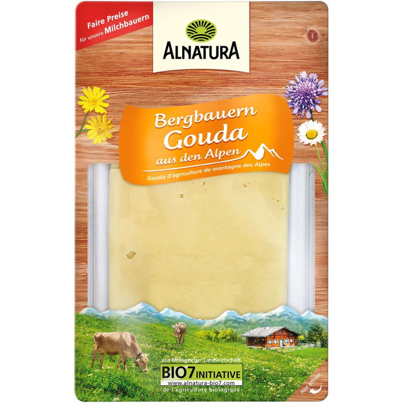 Alnatura BIO Gouda 45% plátky