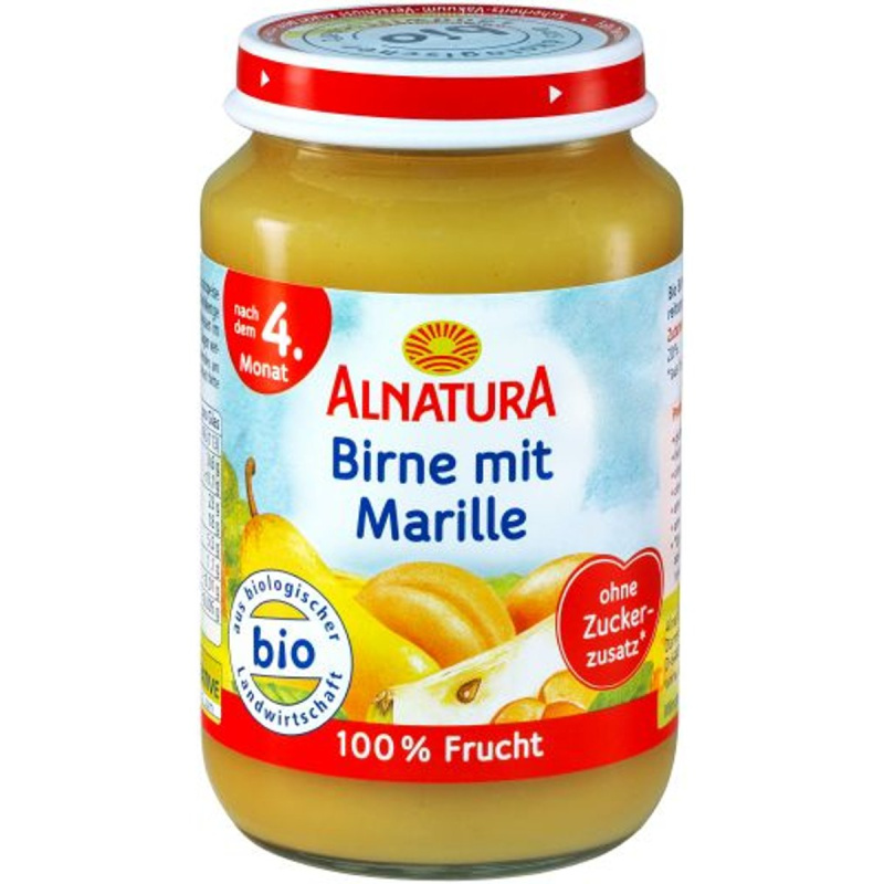 Alnatura BIO Hruškovo-meruňkový příkrm