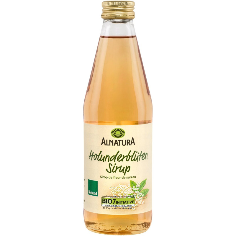 Alnatura BIO Sirup z bezových květů sklo