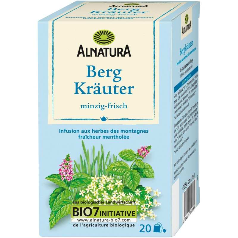 Alnatura BIO Alpine bylinný čaj