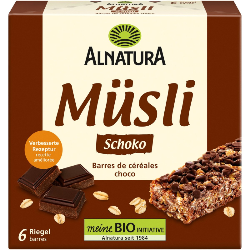 Alnatura BIO Müsli tyčinky s čokoládou