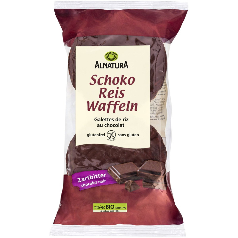 Alnatura BIO Rýžové chlebíčky s hořkou čokoládou