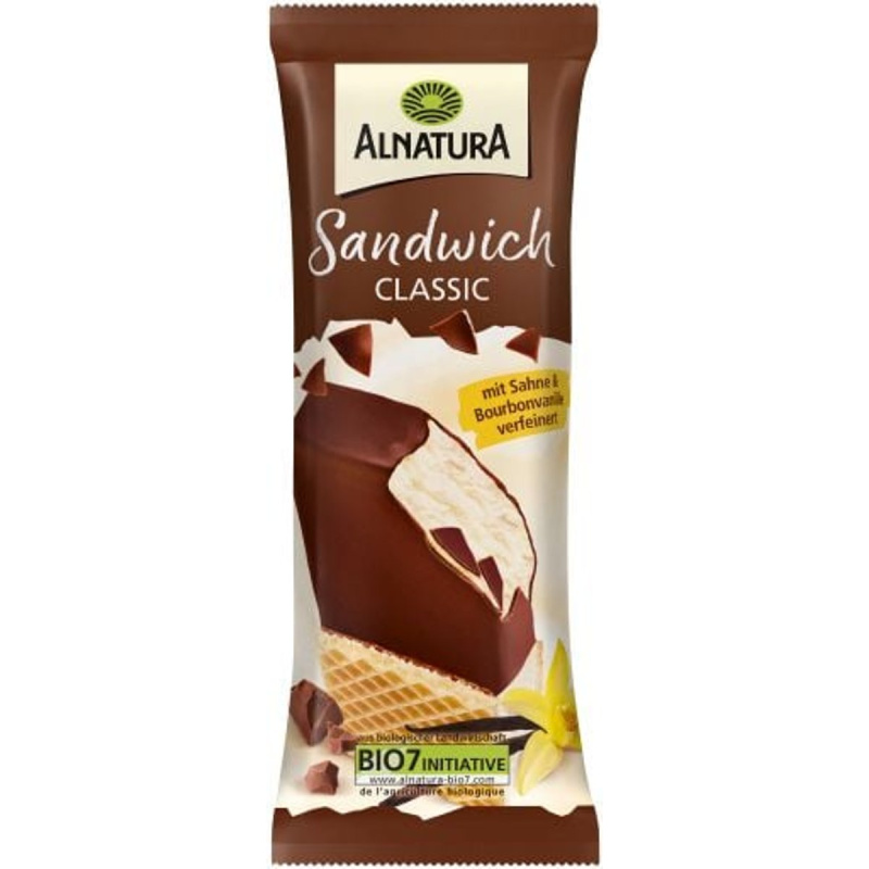 Alnatura BIO Vanilková zmrzlina v oplatce