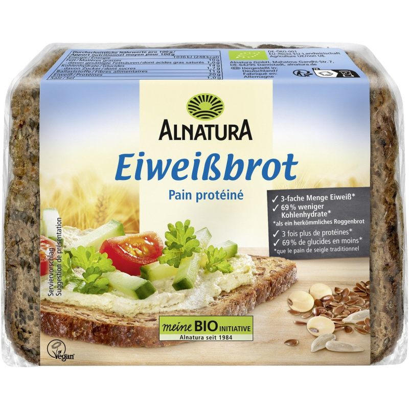 Alnatura BIO Chléb se semínky proteinový